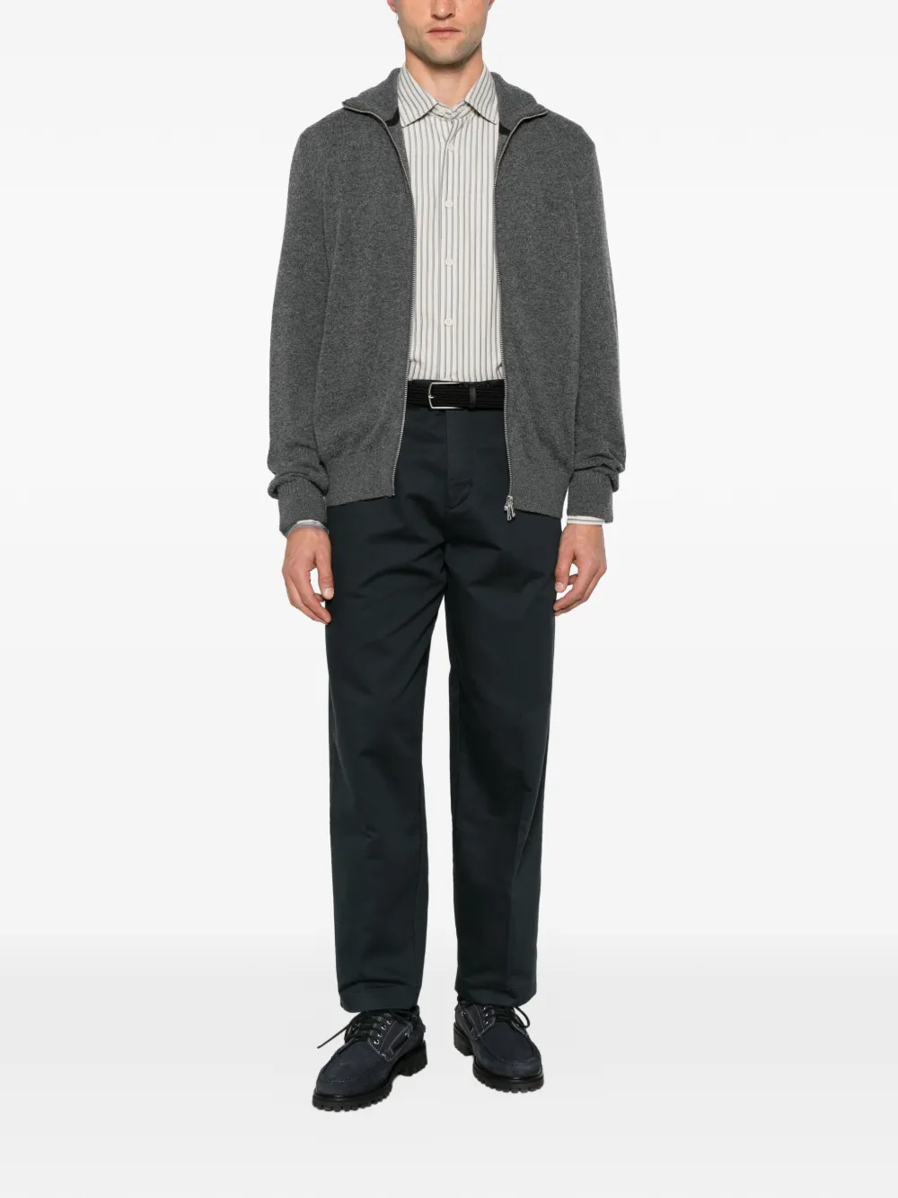Marc O'Polo Vest met rits Grijs