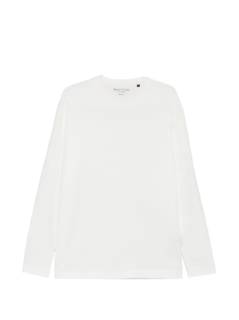 Marc O'Polo logo-embroidered long-sleeve T-shirt