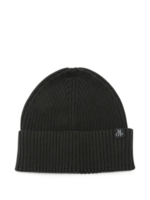 Marc O'Polo ribbed-knit beanie hat