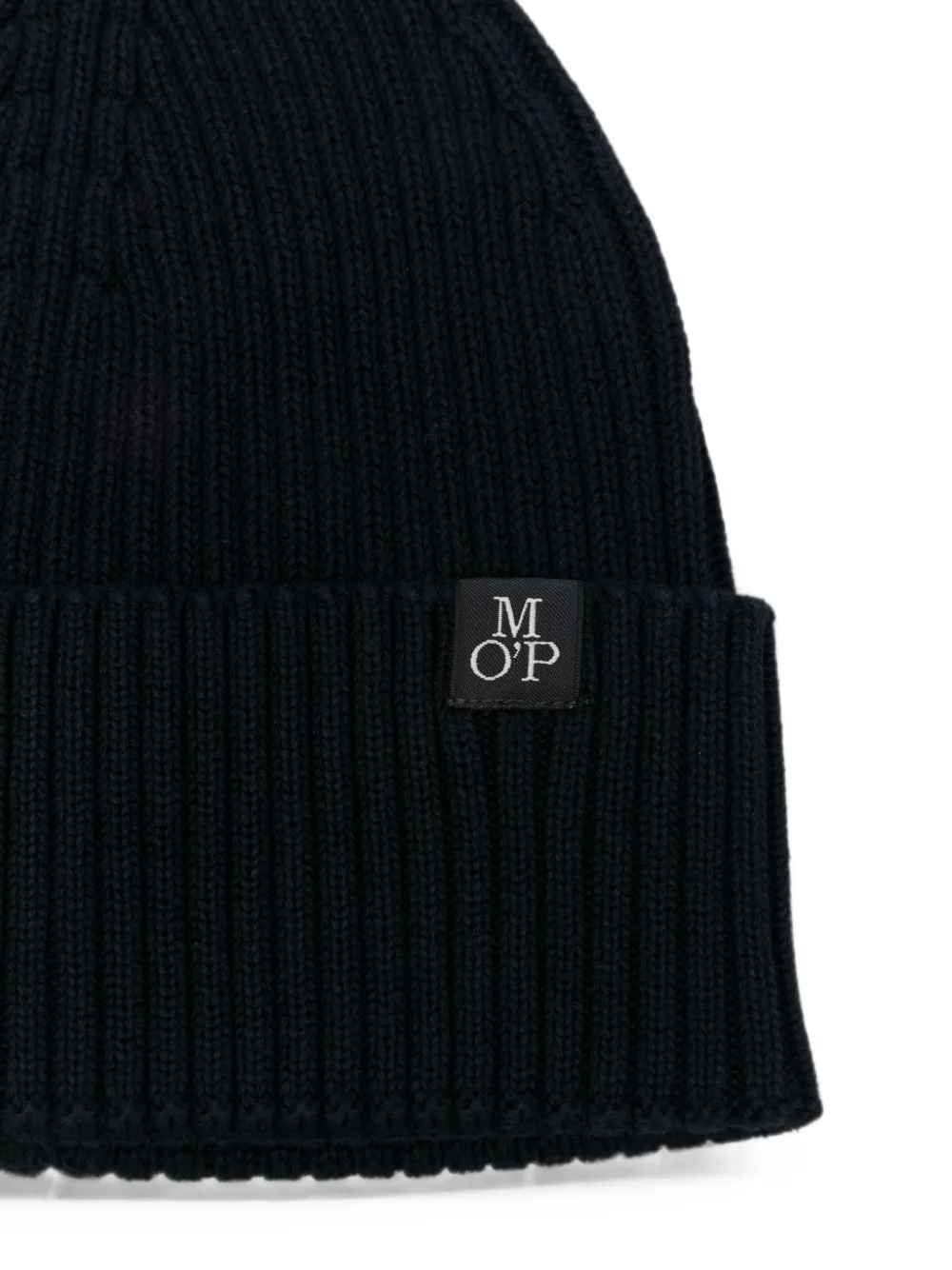 Marc O'Polo Ribgebreide muts Blauw