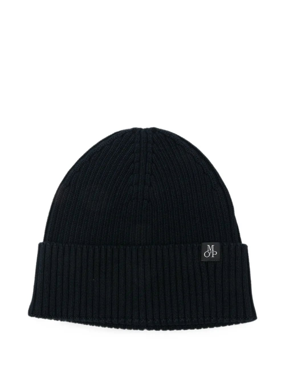Marc O'Polo ribbed-knit beanie hat