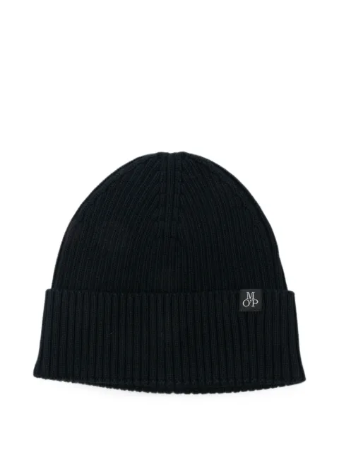 Marc O'Polo ribbed-knit beanie hat