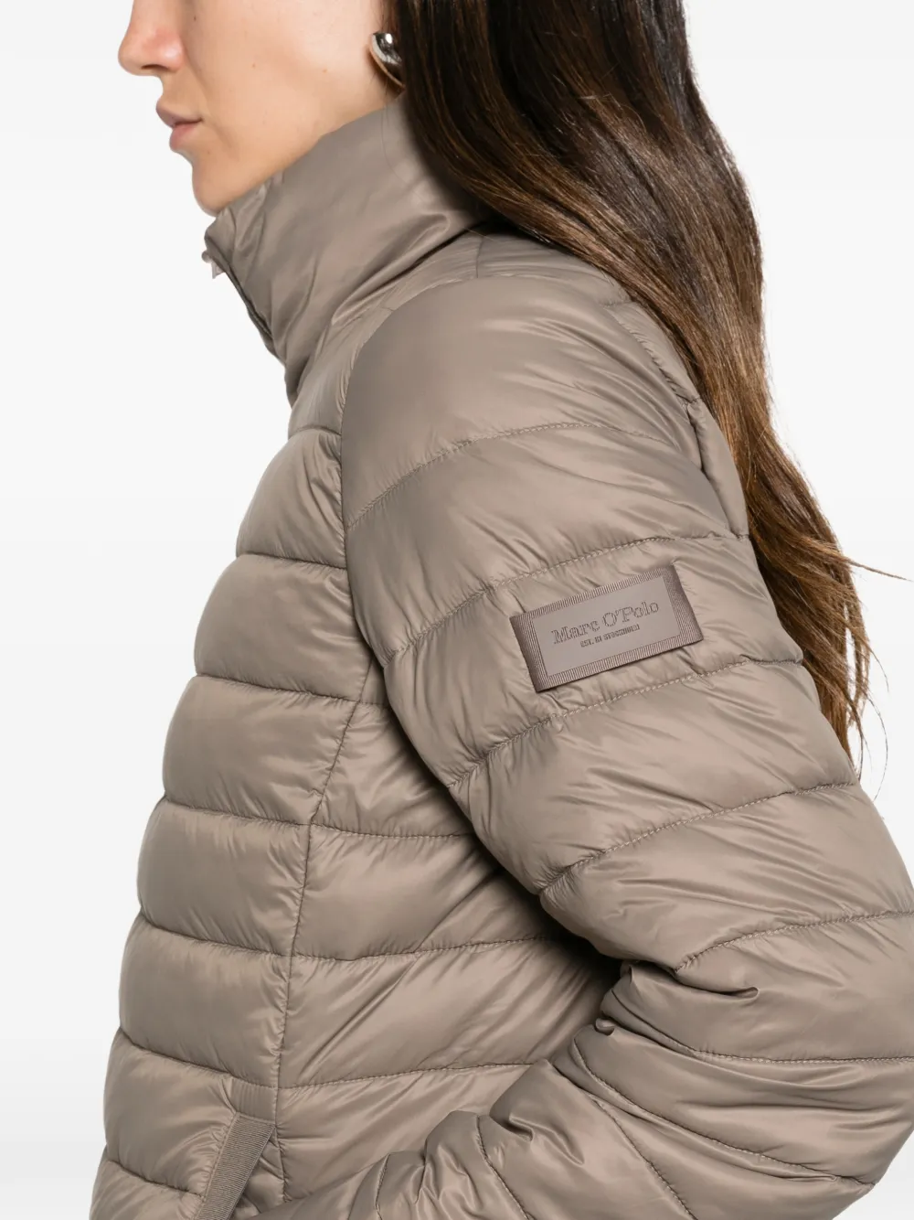 Marc O'Polo Gewatteerd donsjack Beige