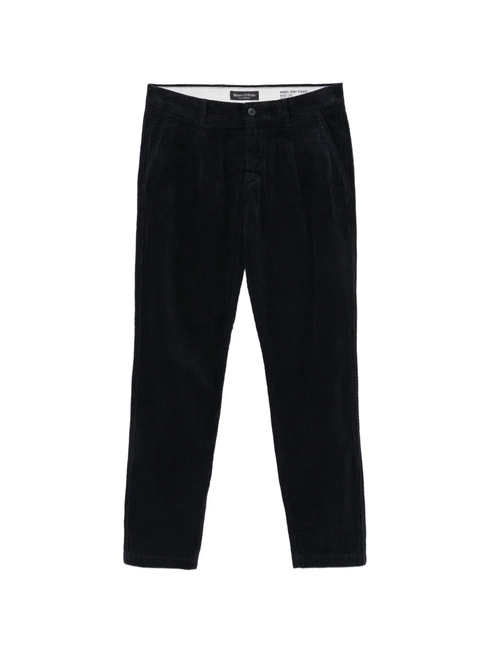 Marc O'Polo pleated corduroy trousers