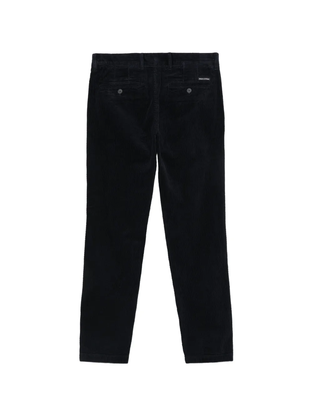 Marc O'Polo Ribfluwelen plooibroek Blauw