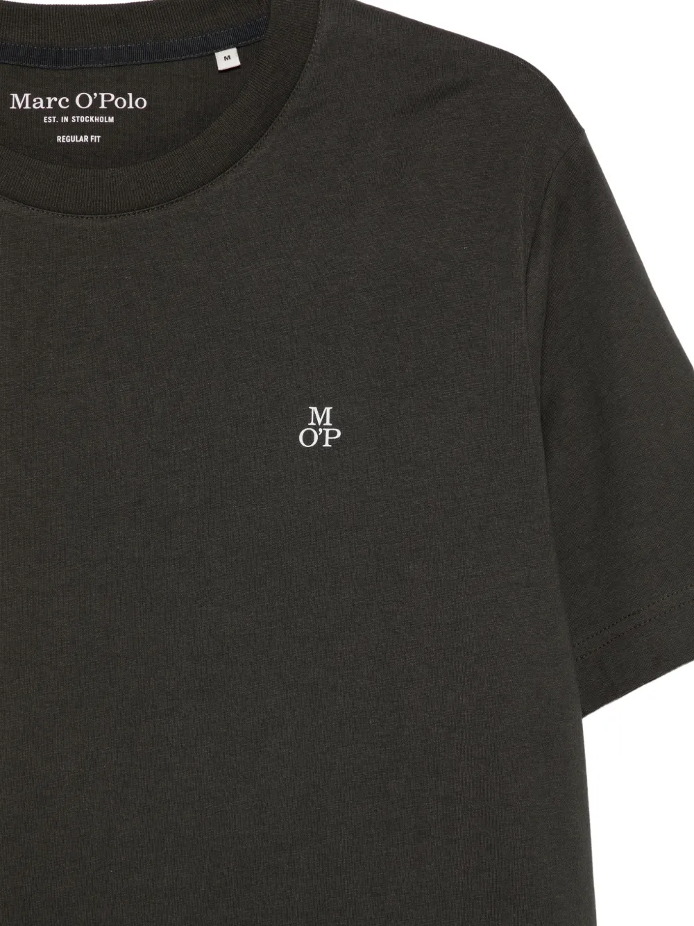 Marc O'Polo T-shirt met logoprint Groen