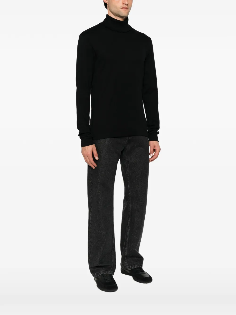 Marc O'Polo T-shirt met lange mouwen Zwart