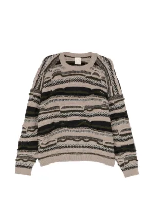 JAN JAN VAN ESSCHE 2トーン ラグランスウェット Jan Jan Van Essche Sweatshirts & Knitwear for Men - Shop Now on