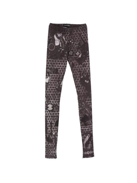 Barbara Bologna graphic-print zip-cuff leggings