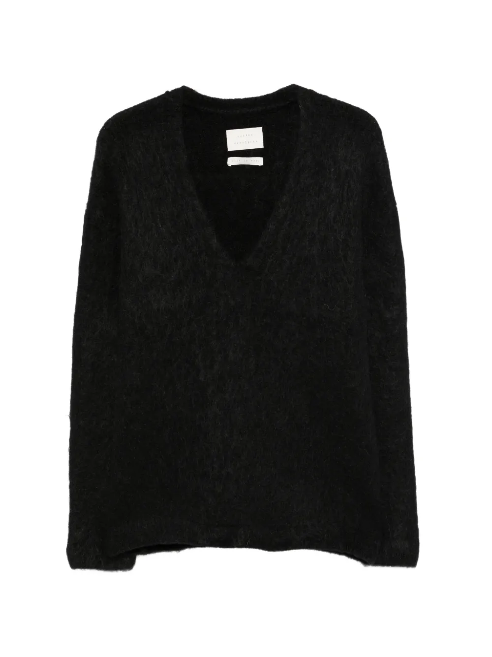 Lauren Manoogian V-neck knitted sweater - Noir Lauren Manoogian V-neck knitted sweater - Noir