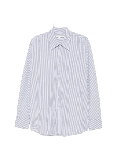 OUR LEGACY Faubourg Stripe super poplin shirt