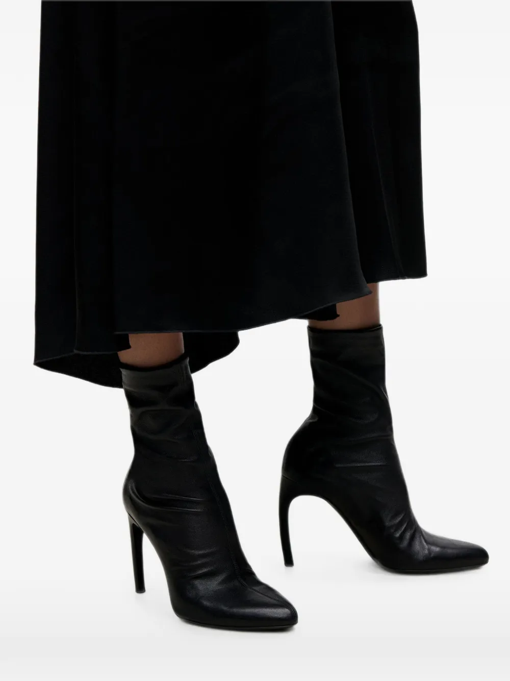 Victoria Beckham Harlow stretch ankle boots Zwart