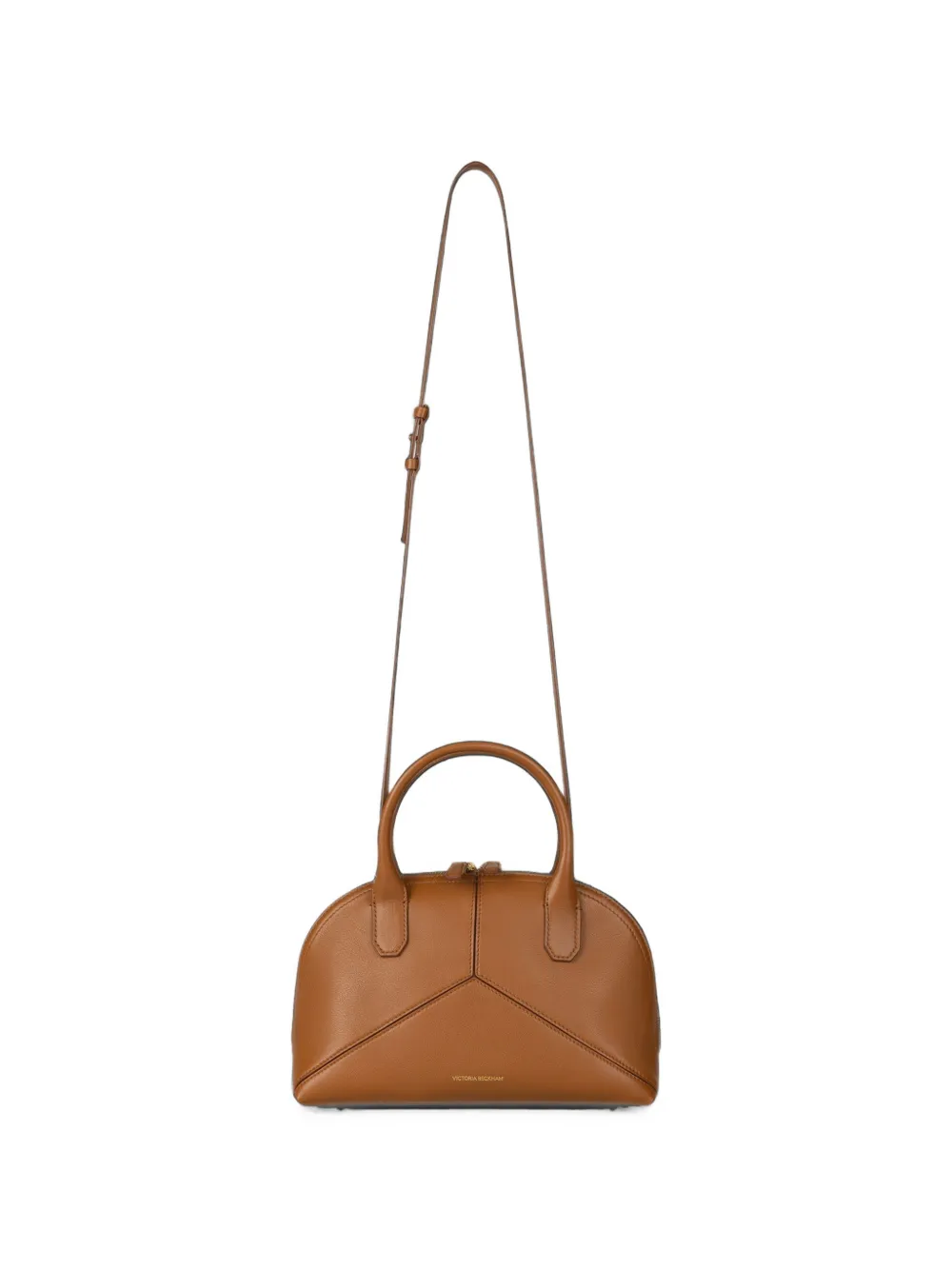 Victoria Beckham Kleine Victoria Doctor leren shopper Bruin