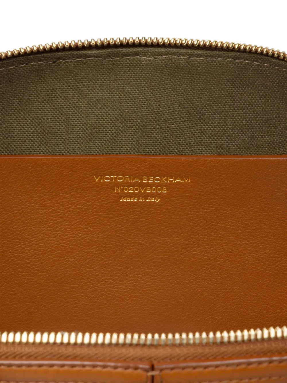 Victoria Beckham Kleine Victoria Doctor leren shopper Bruin