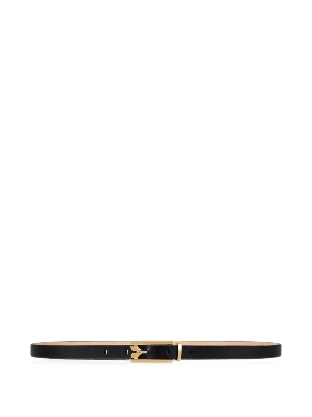 Victoria Beckham Dorian leather belt - Nero