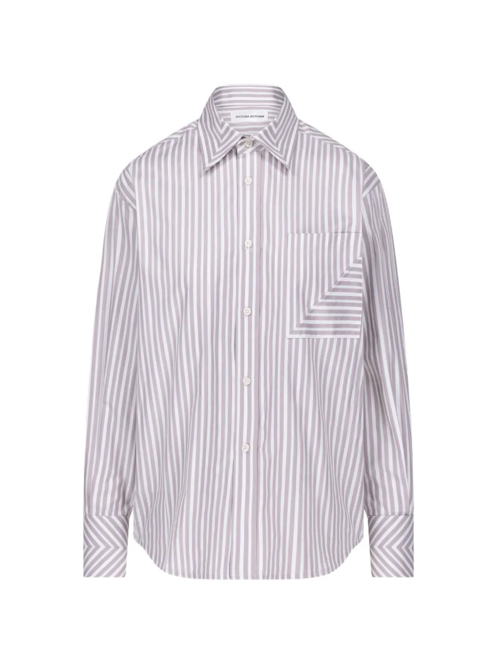 Victoria Beckham Camicia a righe - Viola