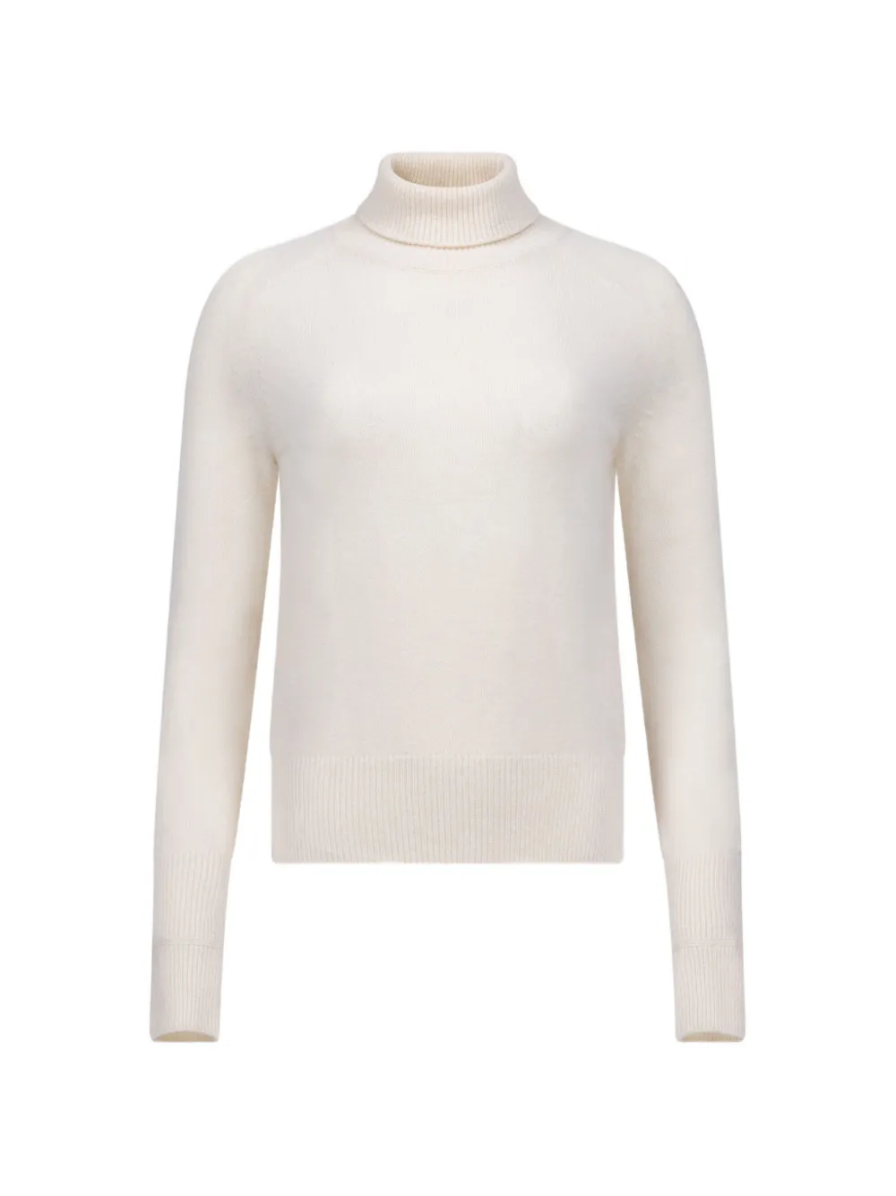 Victoria Beckham Marie Roll-neck Sweater in Neutrals, view 2