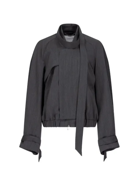Victoria Beckham scarf-detail jacket