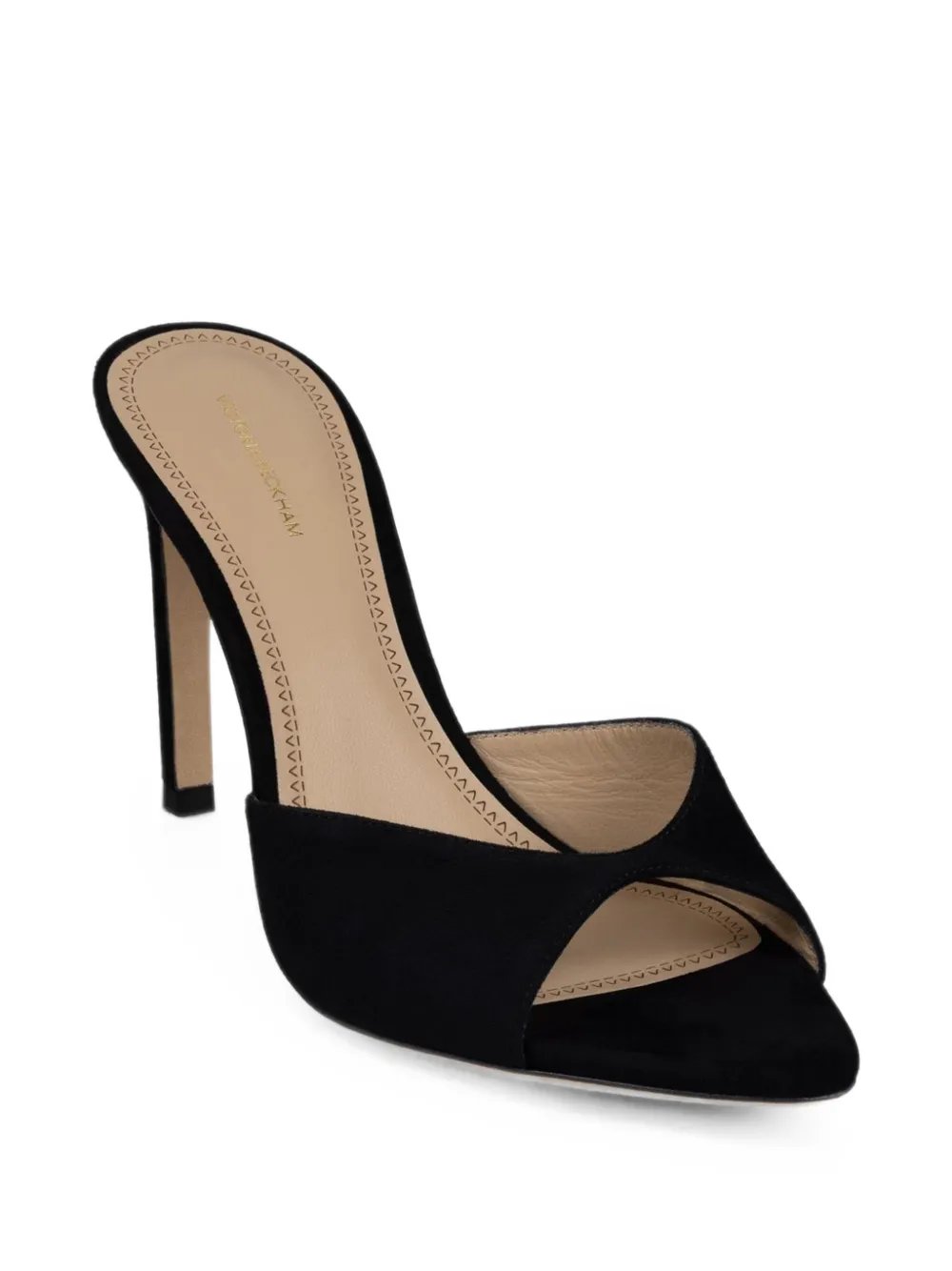 Victoria Beckham Harlow open-toe mules Zwart