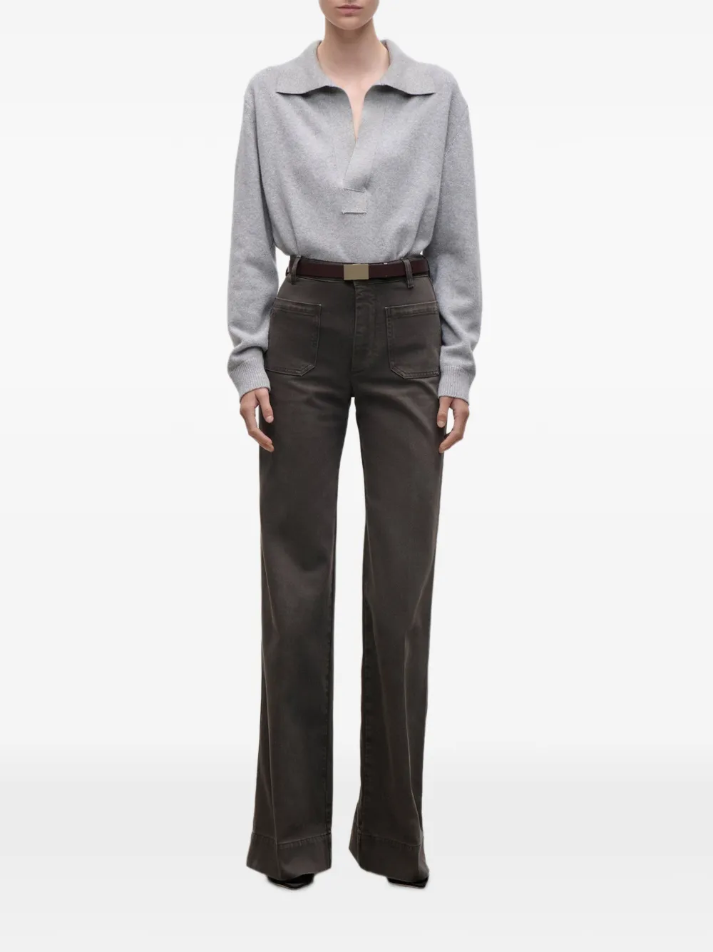 Victoria Beckham Genevieve trui Grijs