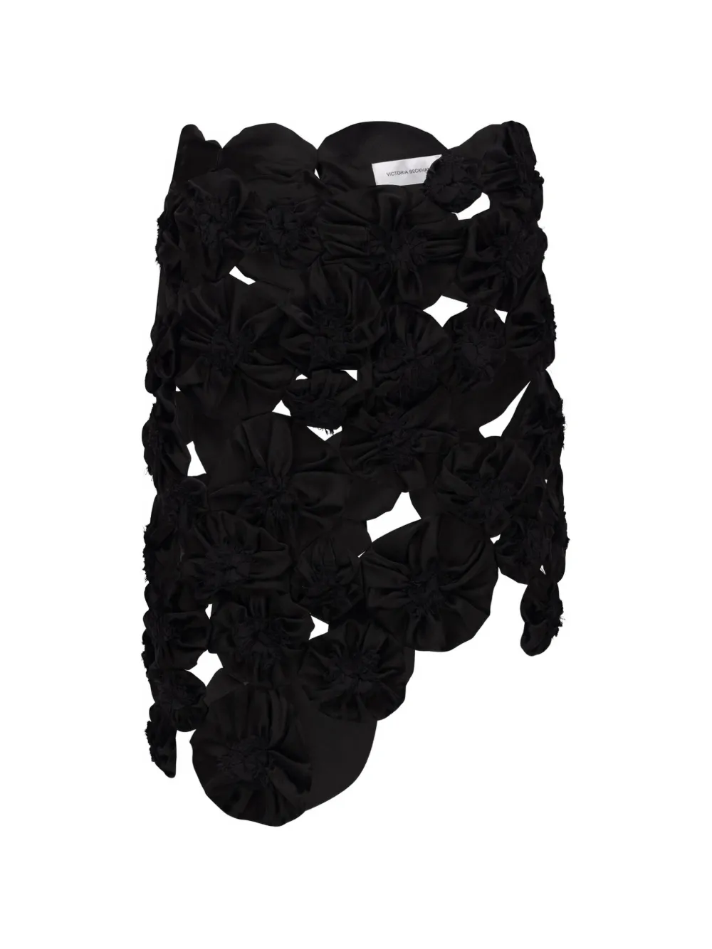 Victoria Beckham Mini-rok met applicatie Zwart