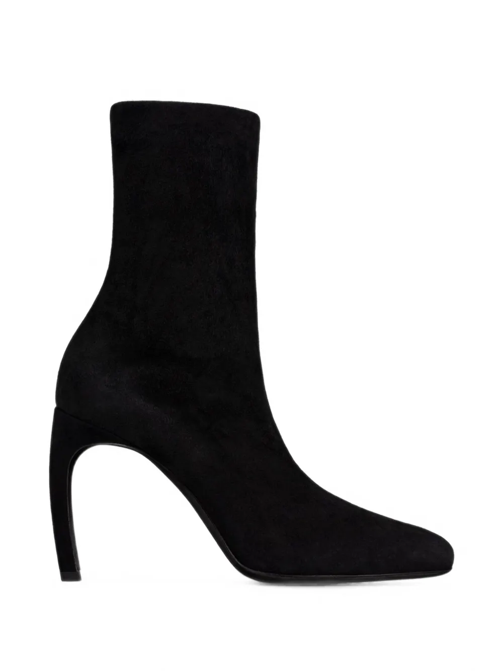 Victoria Beckham Harlow stretch suede boots Zwart