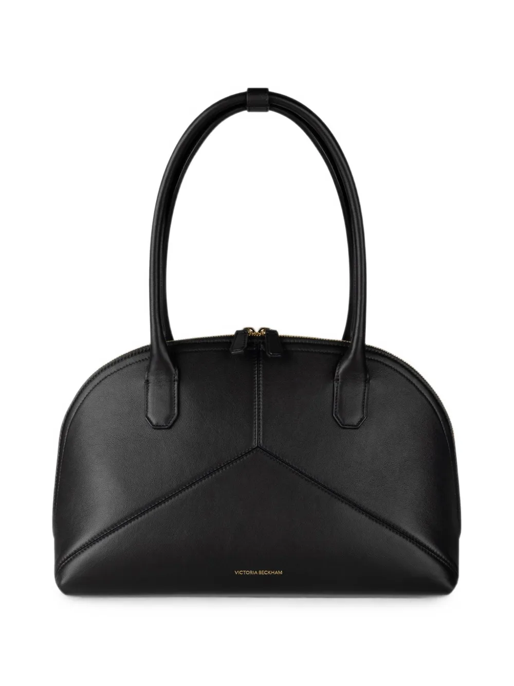 Victoria Beckham Victoria leather shoulder bag Zwart