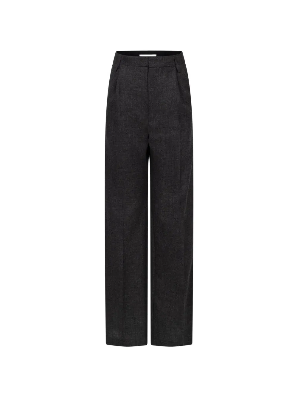 Victoria Beckham Ethel wide-leg trousers Grijs