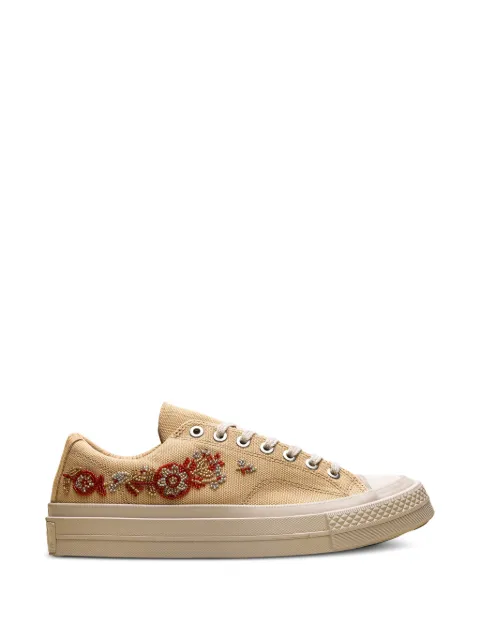 Converse Chuck Taylor All Star floral-beaded sneakers