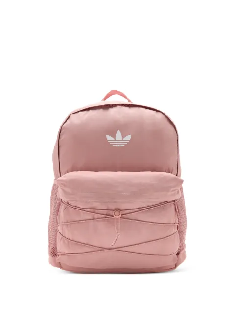 adidas Trefoil logo-print bungee-cord backpack