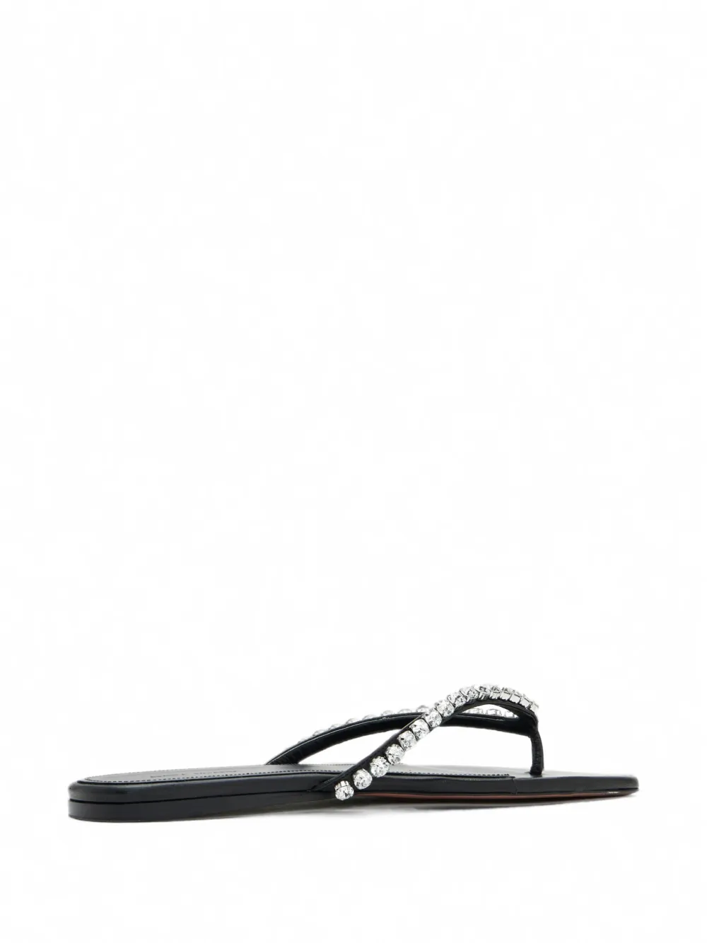 Amina Muaddi Gigi crystal-embellished thong sandals Zwart
