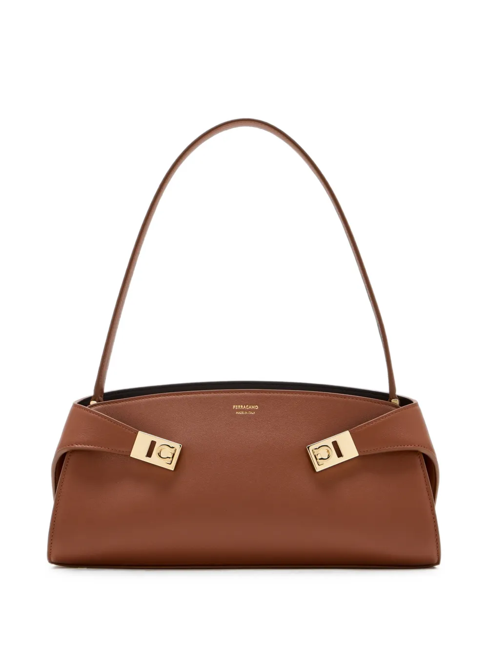Ferragamo Hug East-West shoulder bag - Marrone