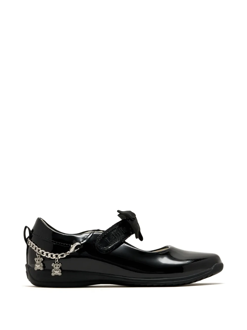 Lelli Kelly ballerines Izzy à détail nœud et breloque ourson - Noir Lelli Kelly ballerines Izzy à détail nœud et breloque ourson - Noir