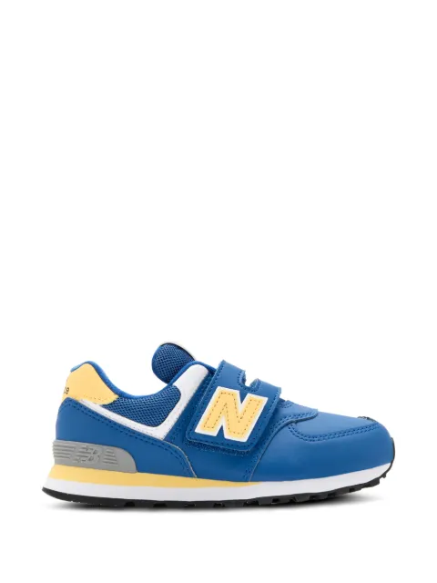 New Balance Kids baskets 574 à fermeture scratch