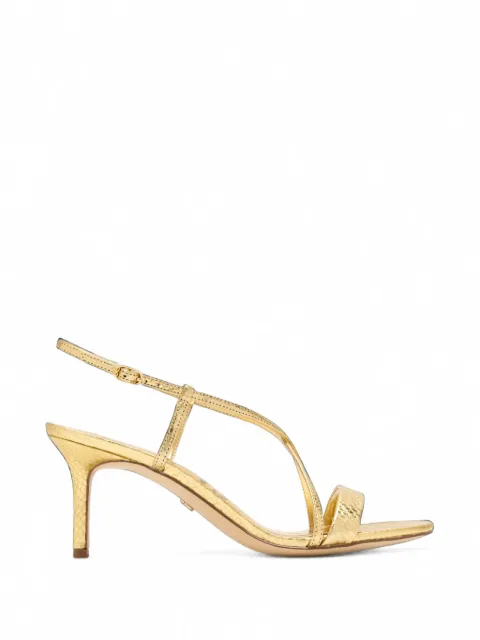 Sam Edelman Ginny snakeskin-effect leather sandals
