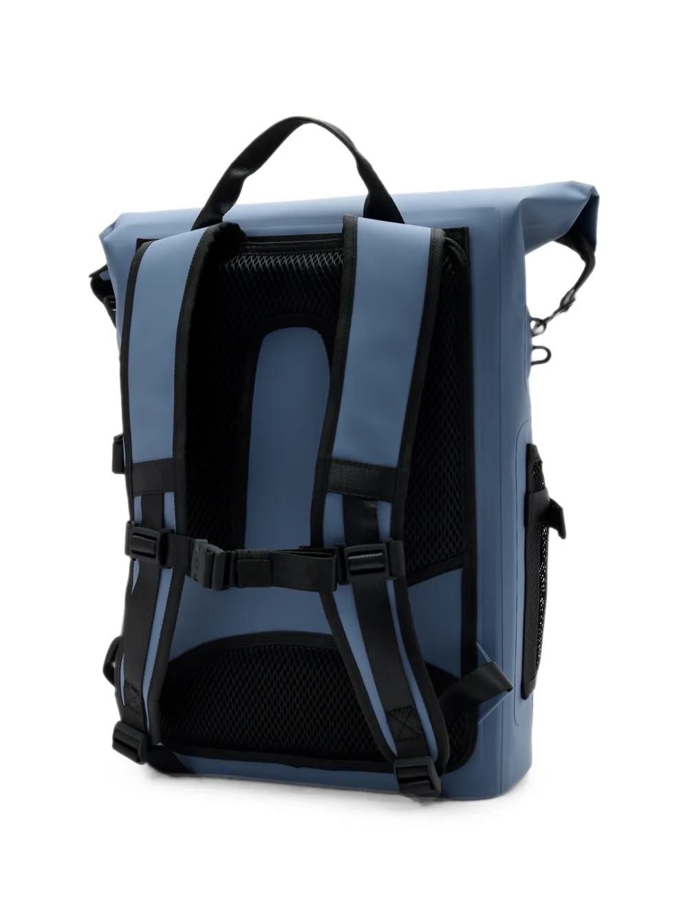 Rains Rugzak met gerolde bovenkant Blauw