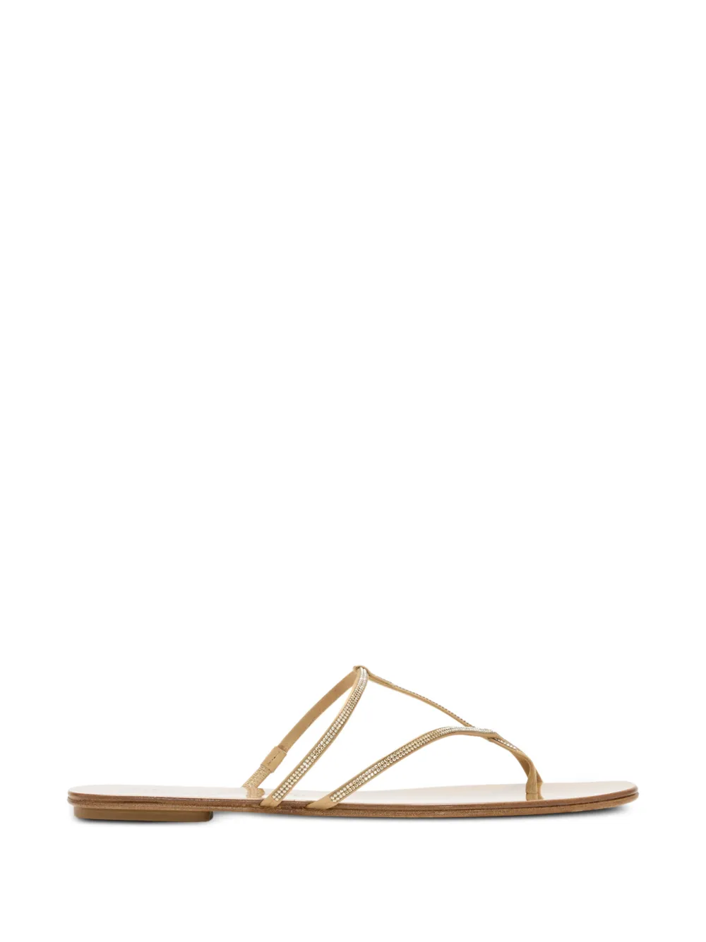 Pedro Garcia Estee crystal-embellished flat sandals
