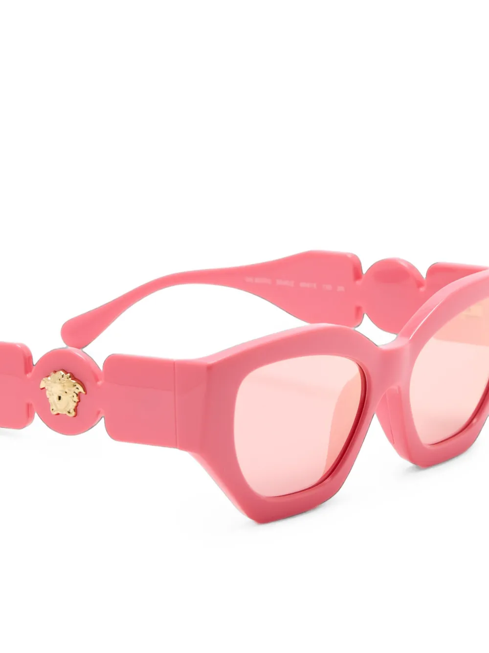 Versace Kids Zonnebril met cat-eye-montuur en Medusa-plakkaat Roze