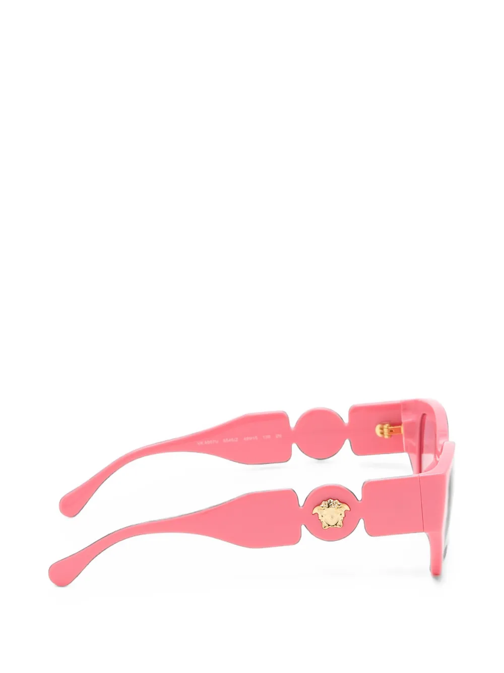 Versace Kids Zonnebril met cat-eye-montuur en Medusa-plakkaat Roze