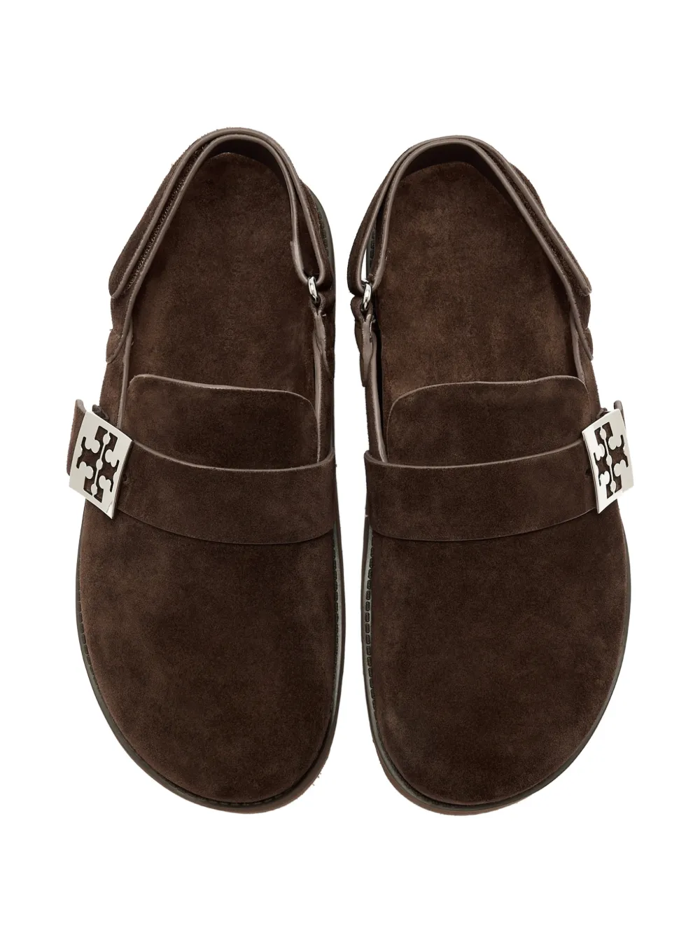 Tory Burch Mellow sport muiltjes Bruin
