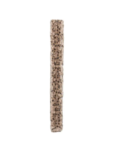 Barbara Bologna leopard-print scarf