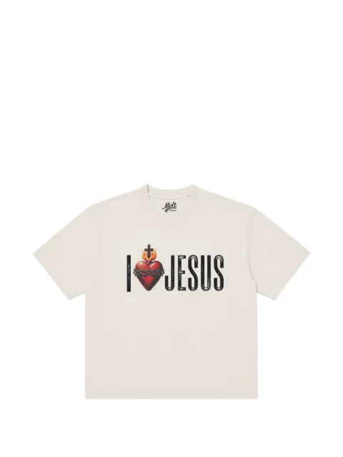 Melt camiseta con estampado gráfico
