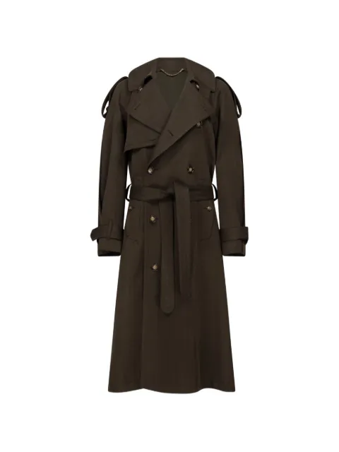 Victoria Beckham double-breasted belted trench coat
