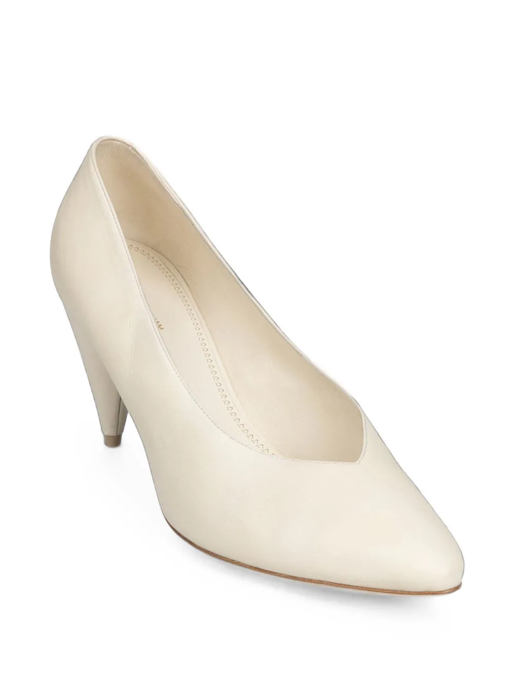 Victoria Beckham Maverick leather pumps Beige