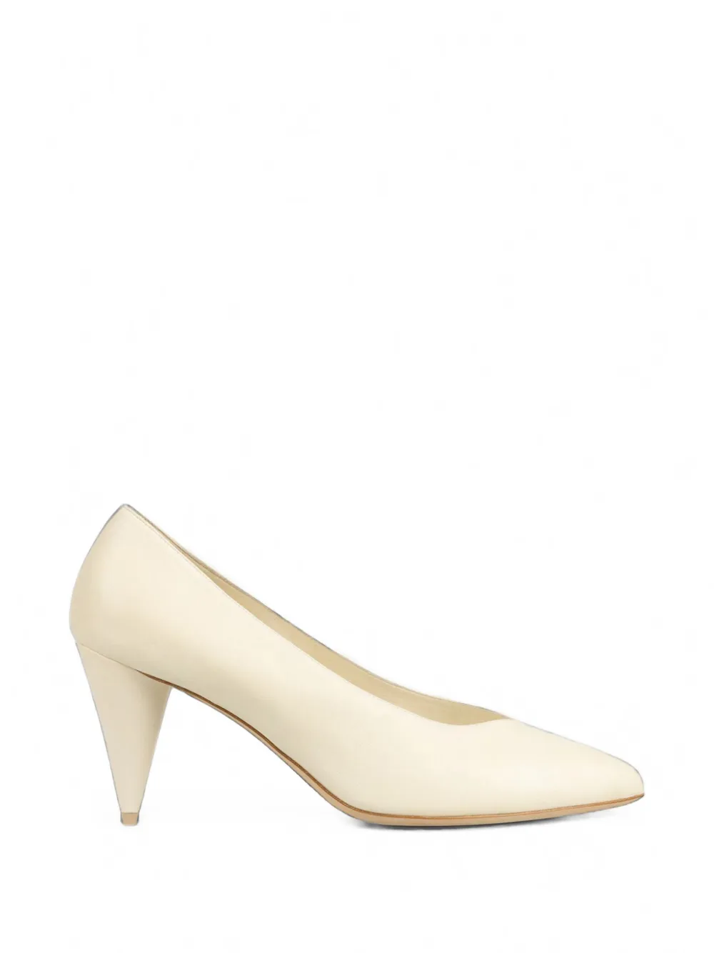 Victoria Beckham Maverick leather pumps Beige