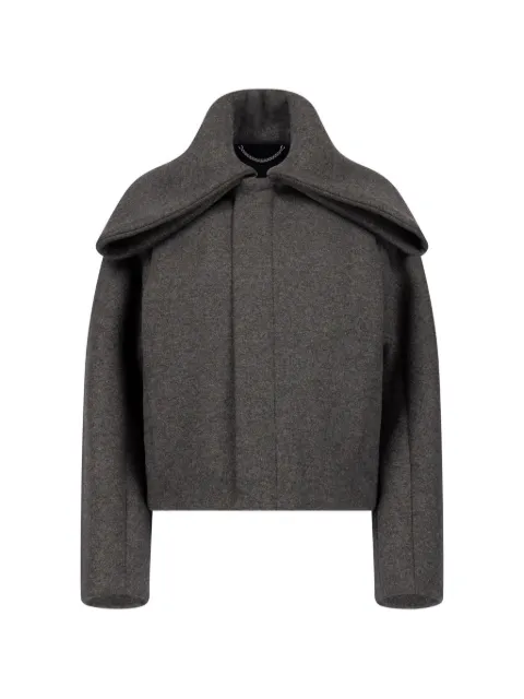 Victoria Beckham folded-collar jacket