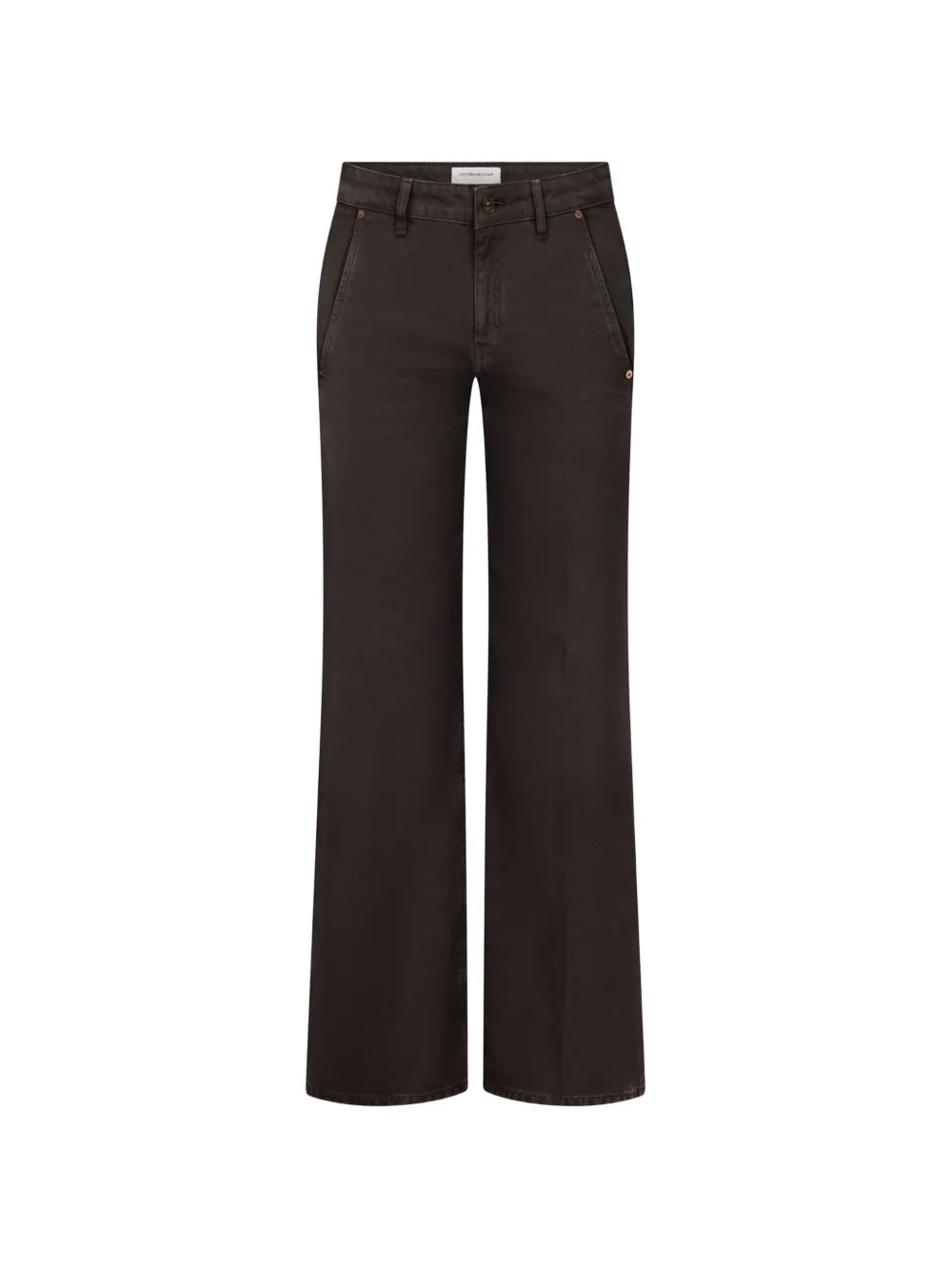 Victoria Beckham Gigi jeans - Marrone