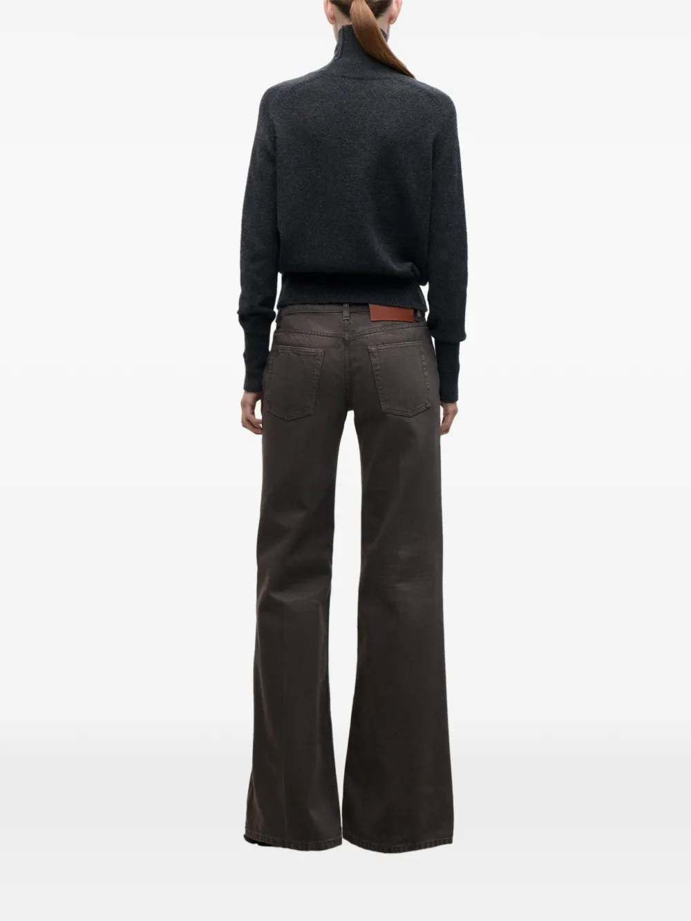 Victoria Beckham Gigi jeans Bruin