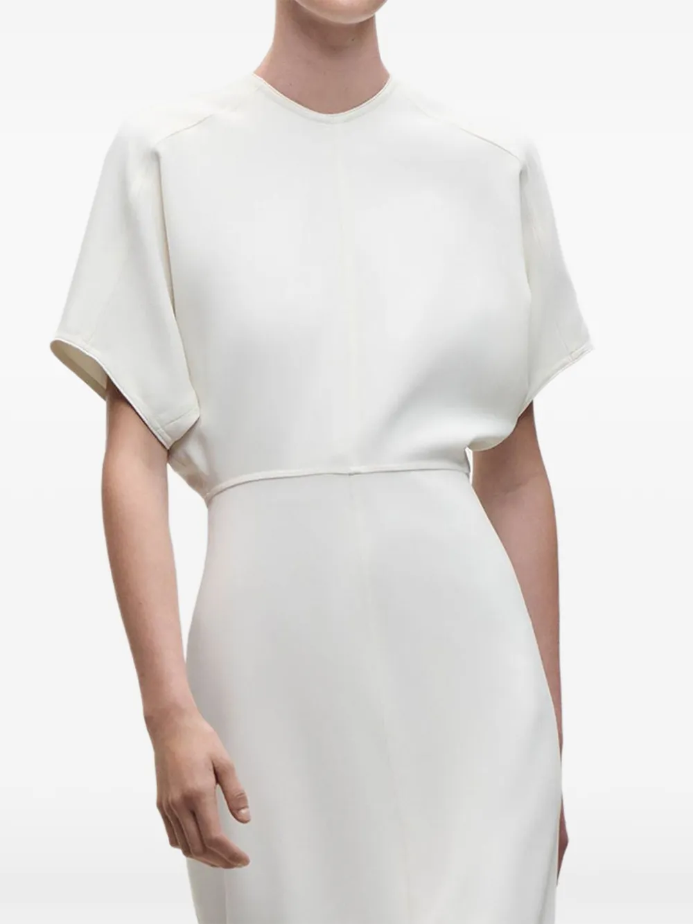 Victoria Beckham Eleanor midi dress Wit