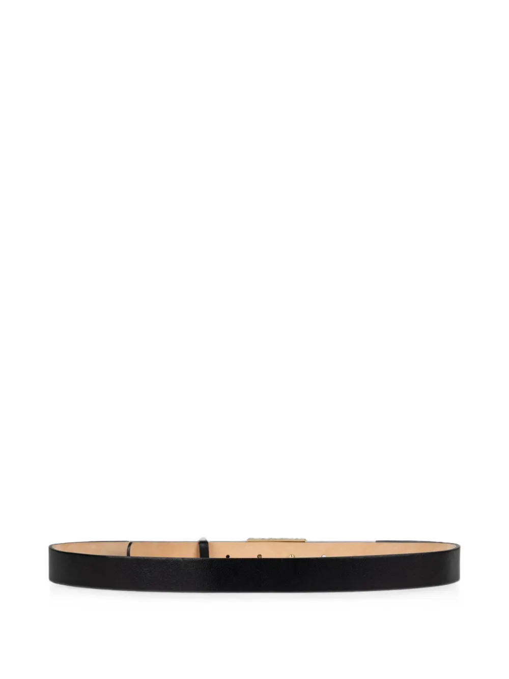 Victoria Beckham Portofino Mirror leren riem Zwart
